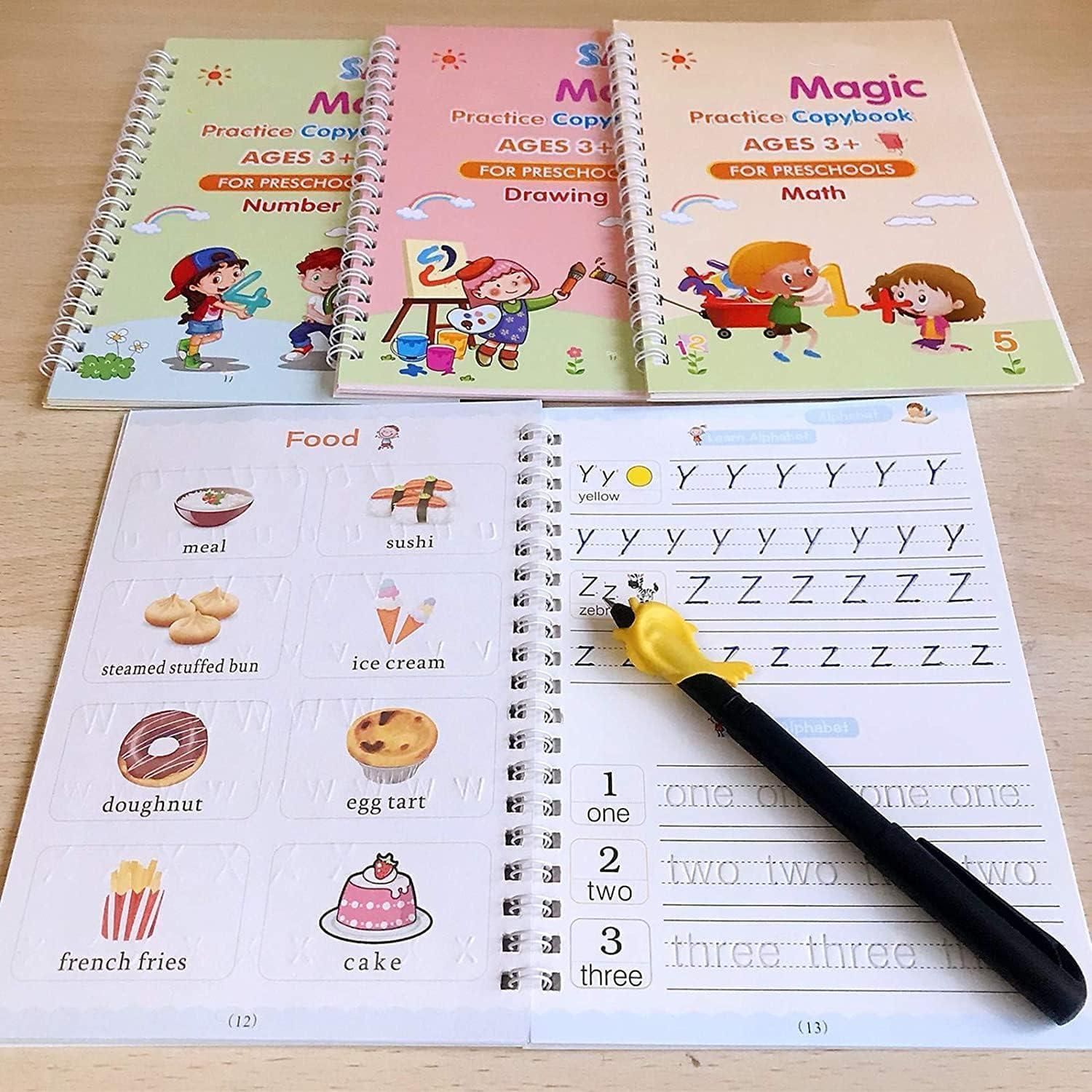 Premium Magic Practice Copybook for Kids
