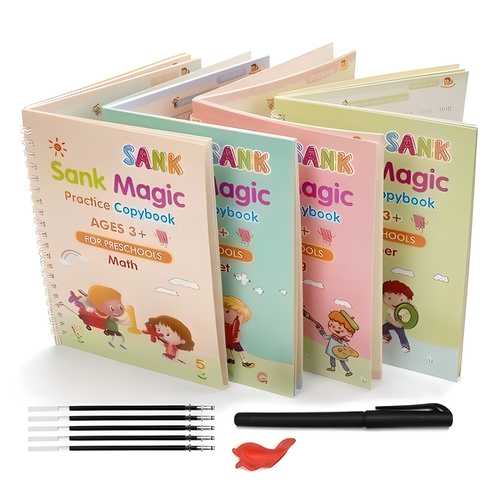 Premium Magic Practice Copybook for Kids